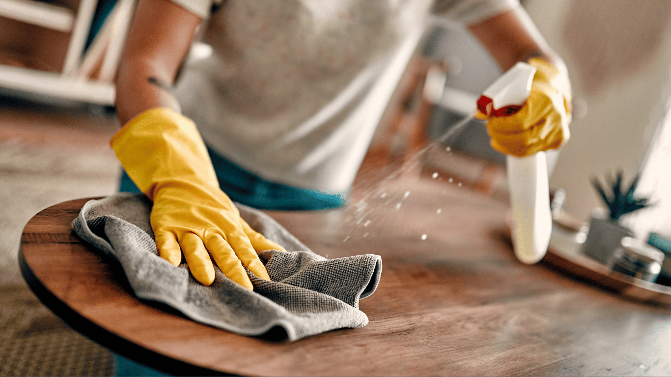 Cleaning-desk